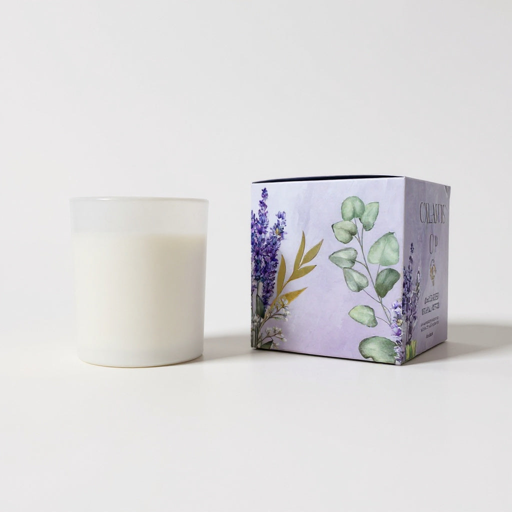 Lavender Eucalyptus Boxed Candle