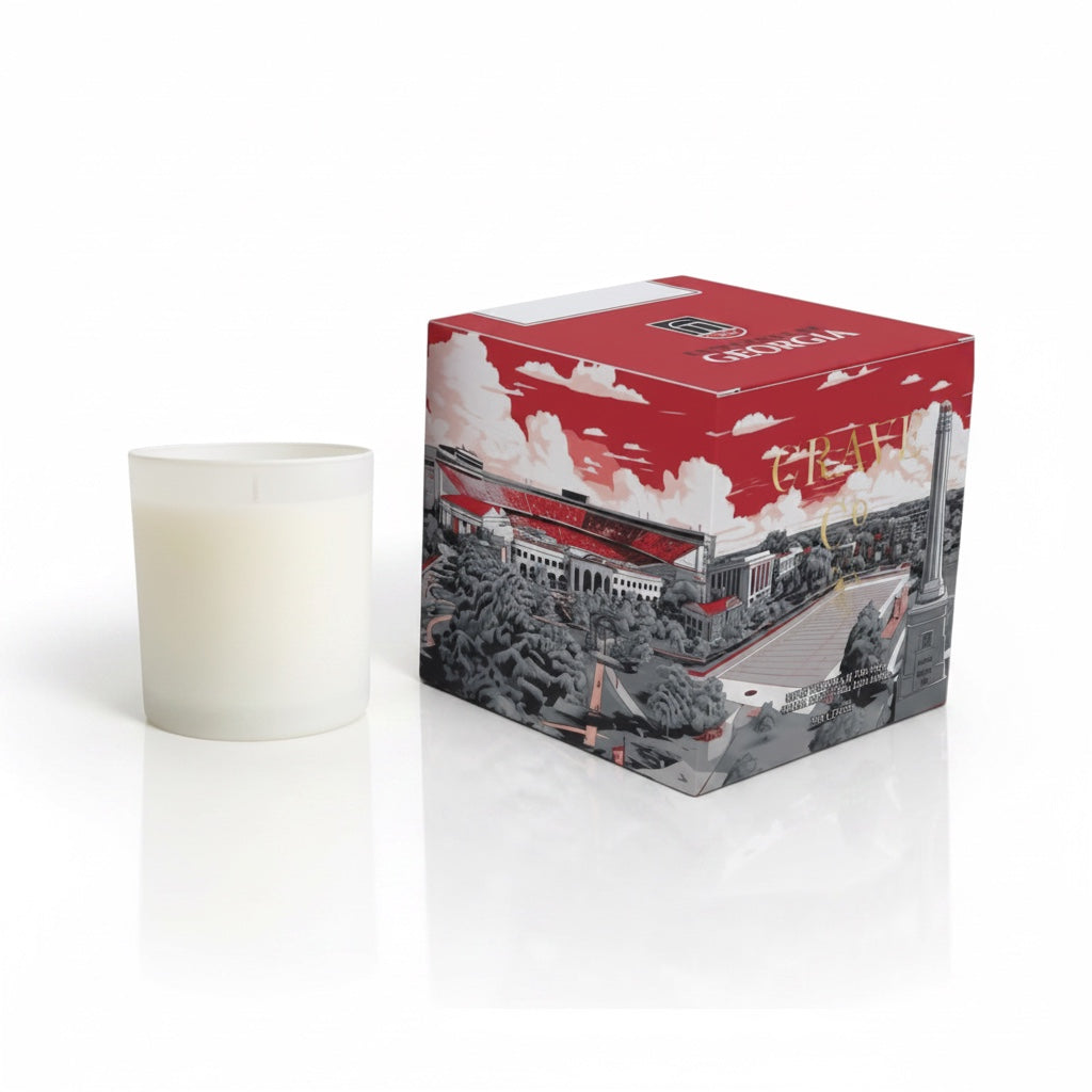 The University of Georgia Box Candle