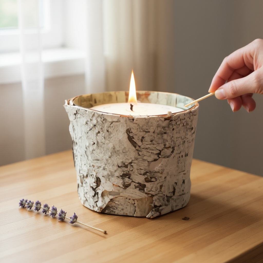 Birch Pot Candle [24oz]