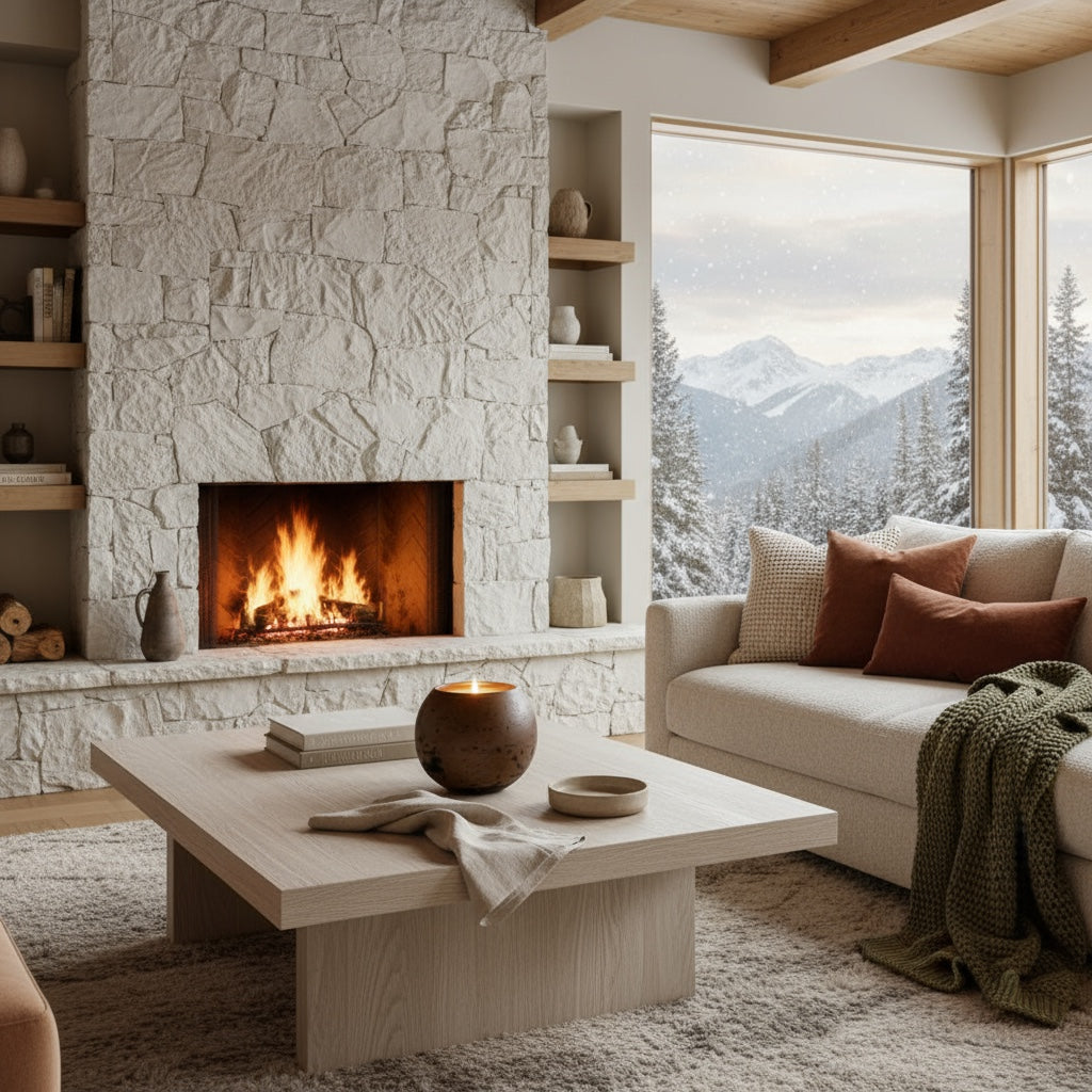 Mercury Glass Candle [8oz] [Brown]