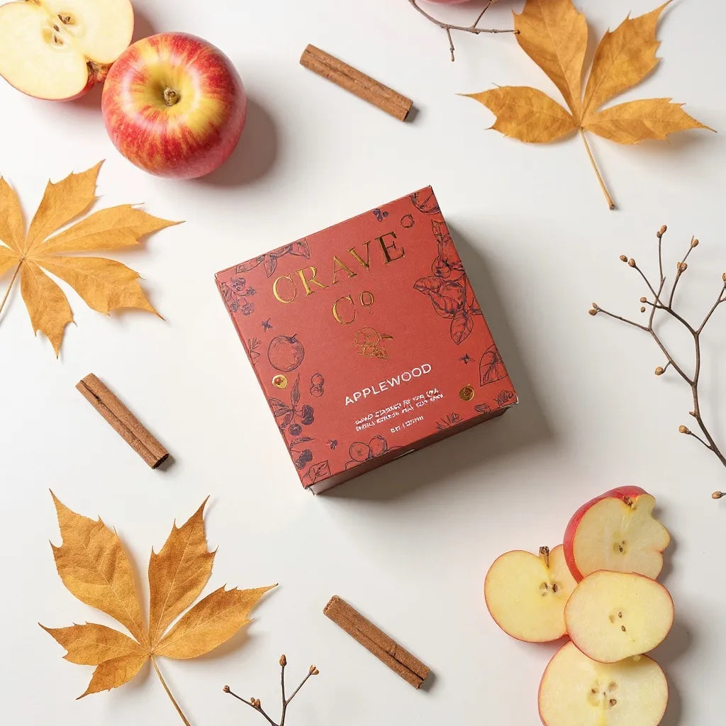 Applewood Boxed Candle