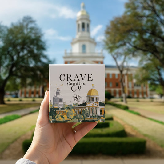 Baylor University Box Candle