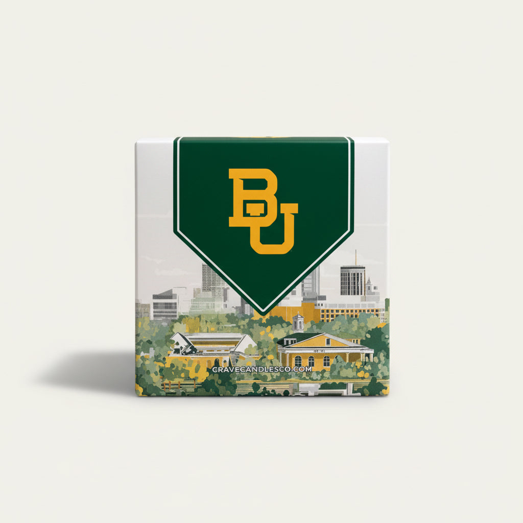 Baylor University Box Candle