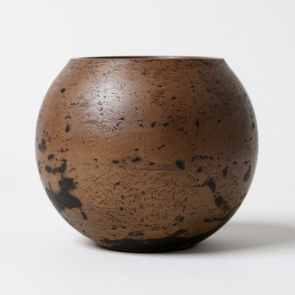 Mercury Glass Candle [8oz] [Brown]