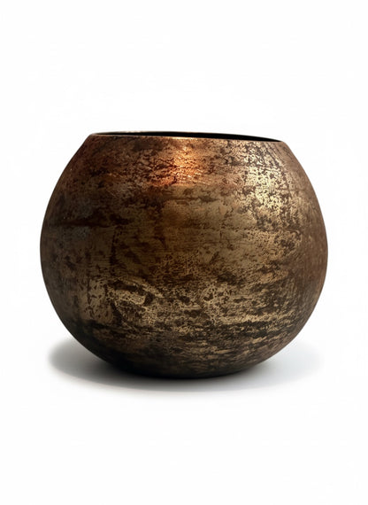 Mercury Glass Candle [8oz] [Brown]