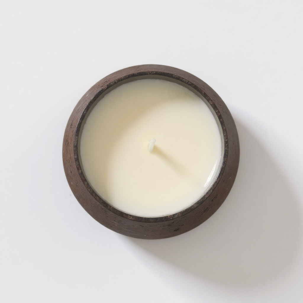 Mercury Glass Candle [18 oz] [Brown]