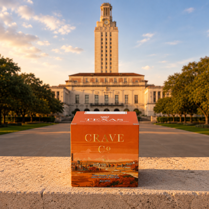 The University of Texas Box Candle