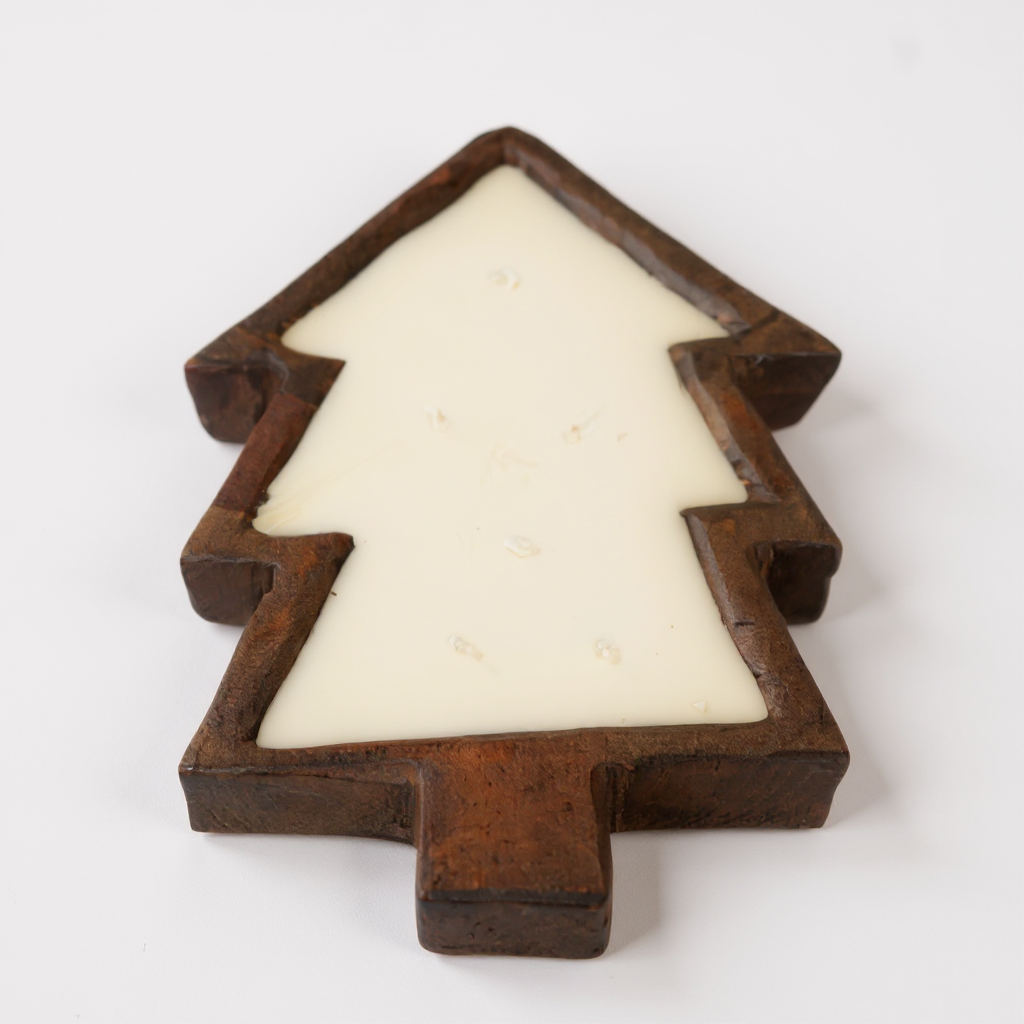 Christmas Tree Dough Bowl- Dark