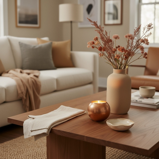 Mercury Glass Candle [8oz] [Copper]