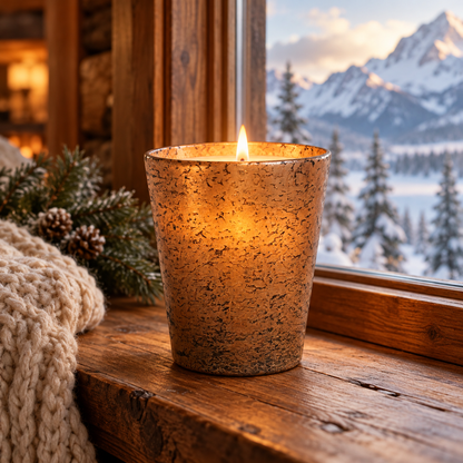 Mercury Glass Candle [14.5oz] [Copper]