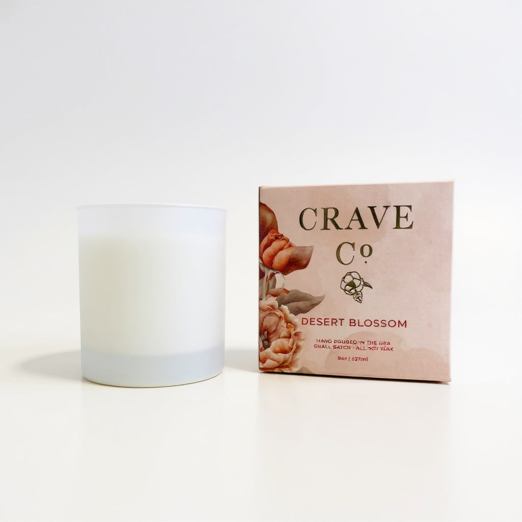 Desert Blossom Boxed Candle