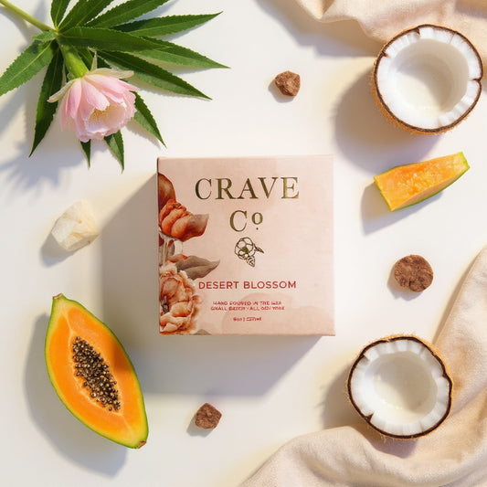Desert Blossom Boxed Candle