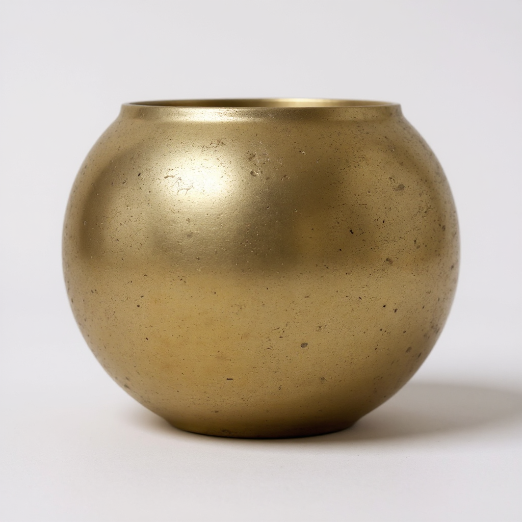 Mercury Glass Candle [8oz] [Gold]