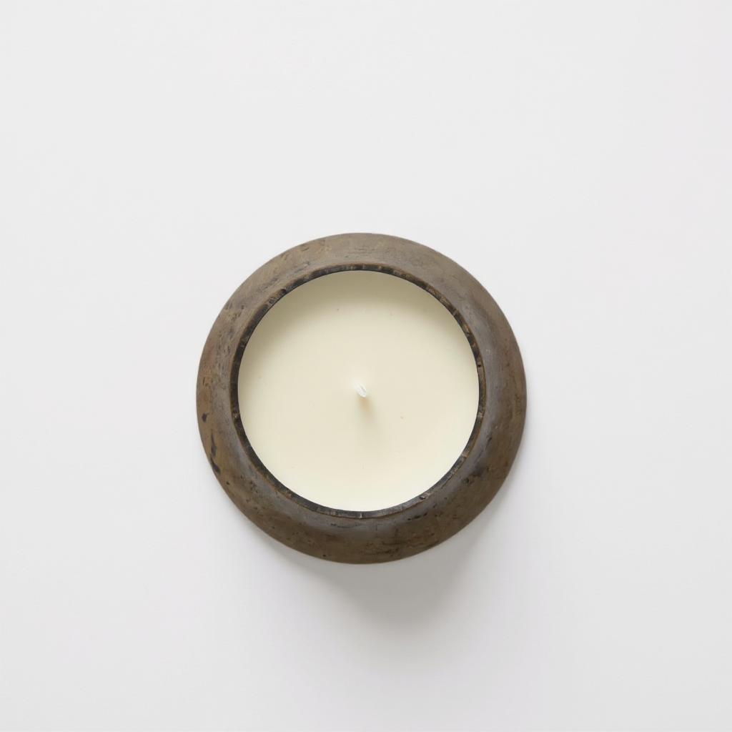 Mercury Glass Candle [8oz] [Gold]
