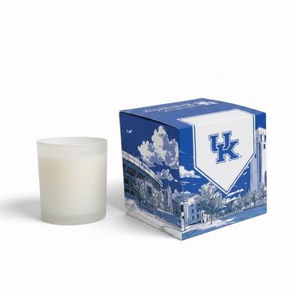 The University of Kentucky Box Candle