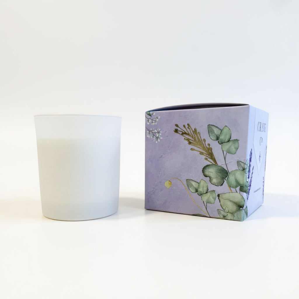 Lavender Eucalyptus Boxed Candle