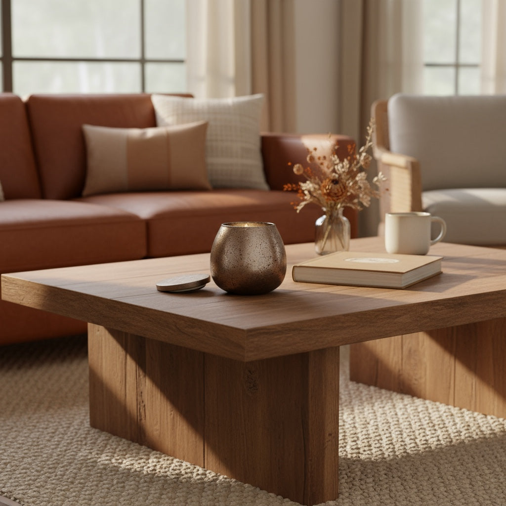 Mercury Glass Candle [18 oz] [Brown]