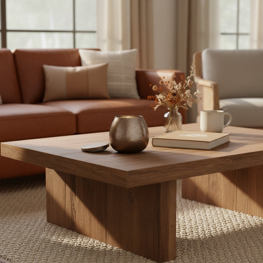 Mercury Glass Candle [18 oz] [Brown]