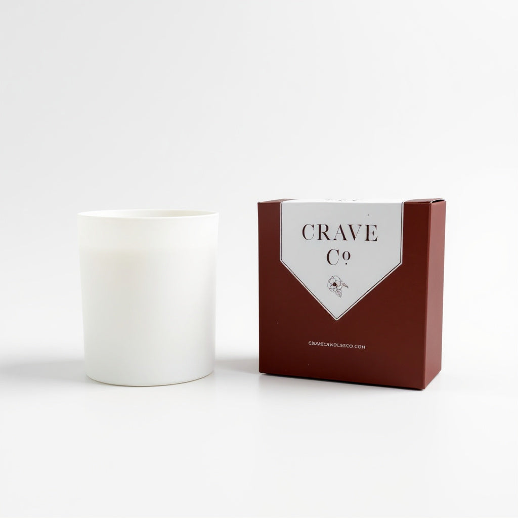 Luxury Teakwood Boxed Candle