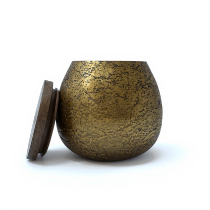 Mercury Glass Candle [18 oz] [Gold]