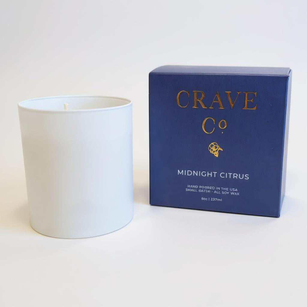 Midnight Citrus Boxed Candle