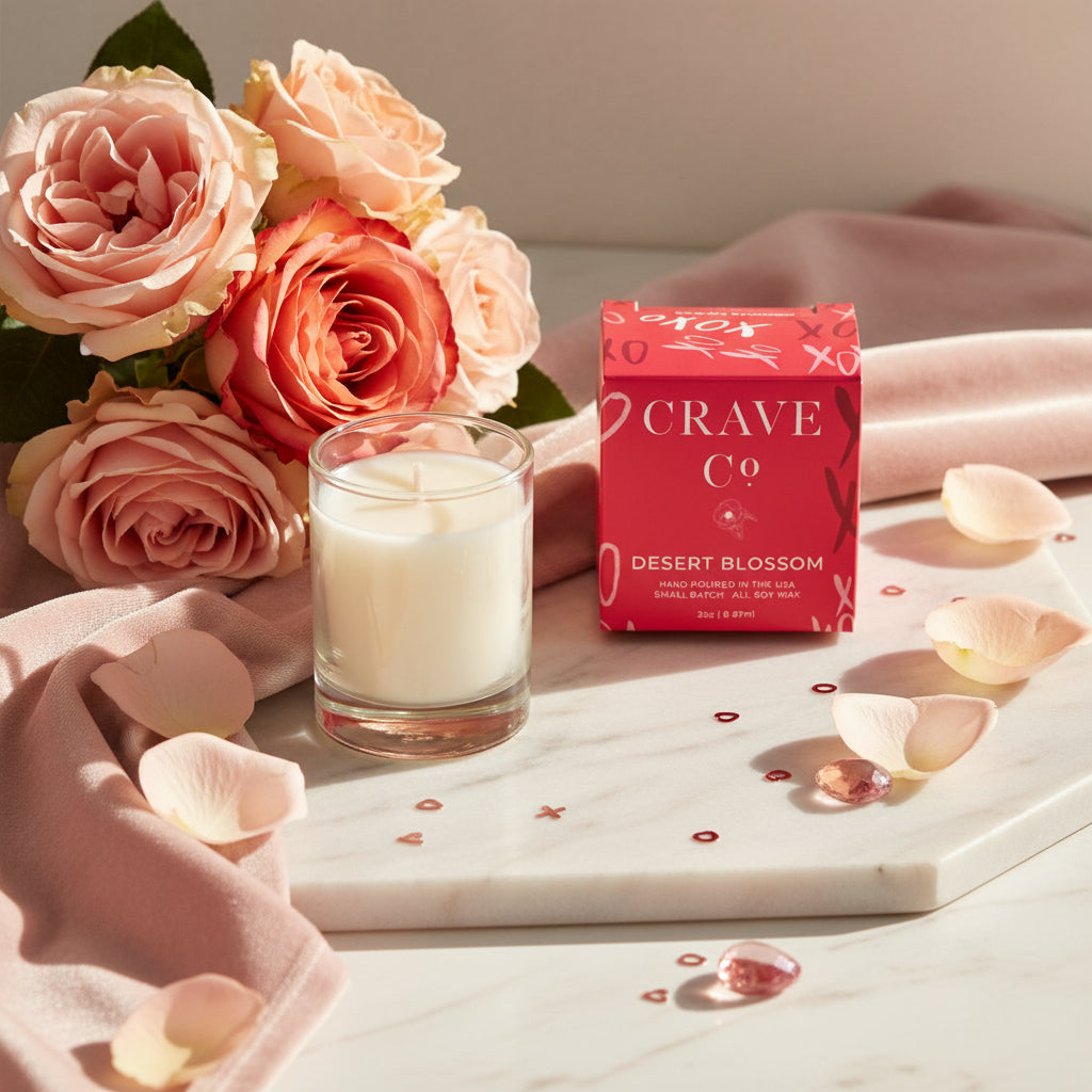 Mini Valentine's Day Box Candles