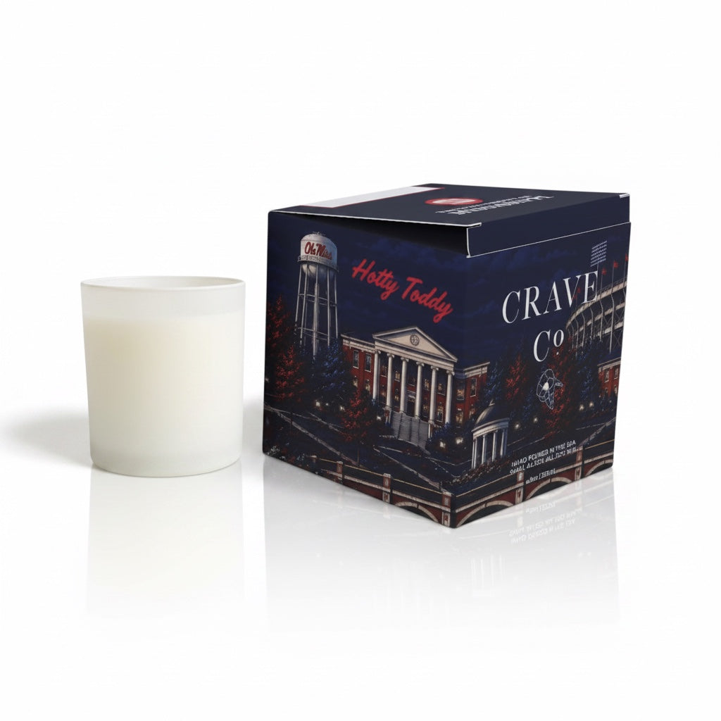 The University of Mississippi Box Candle