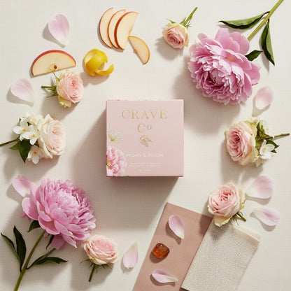 Peony & Blush Boxed Candle
