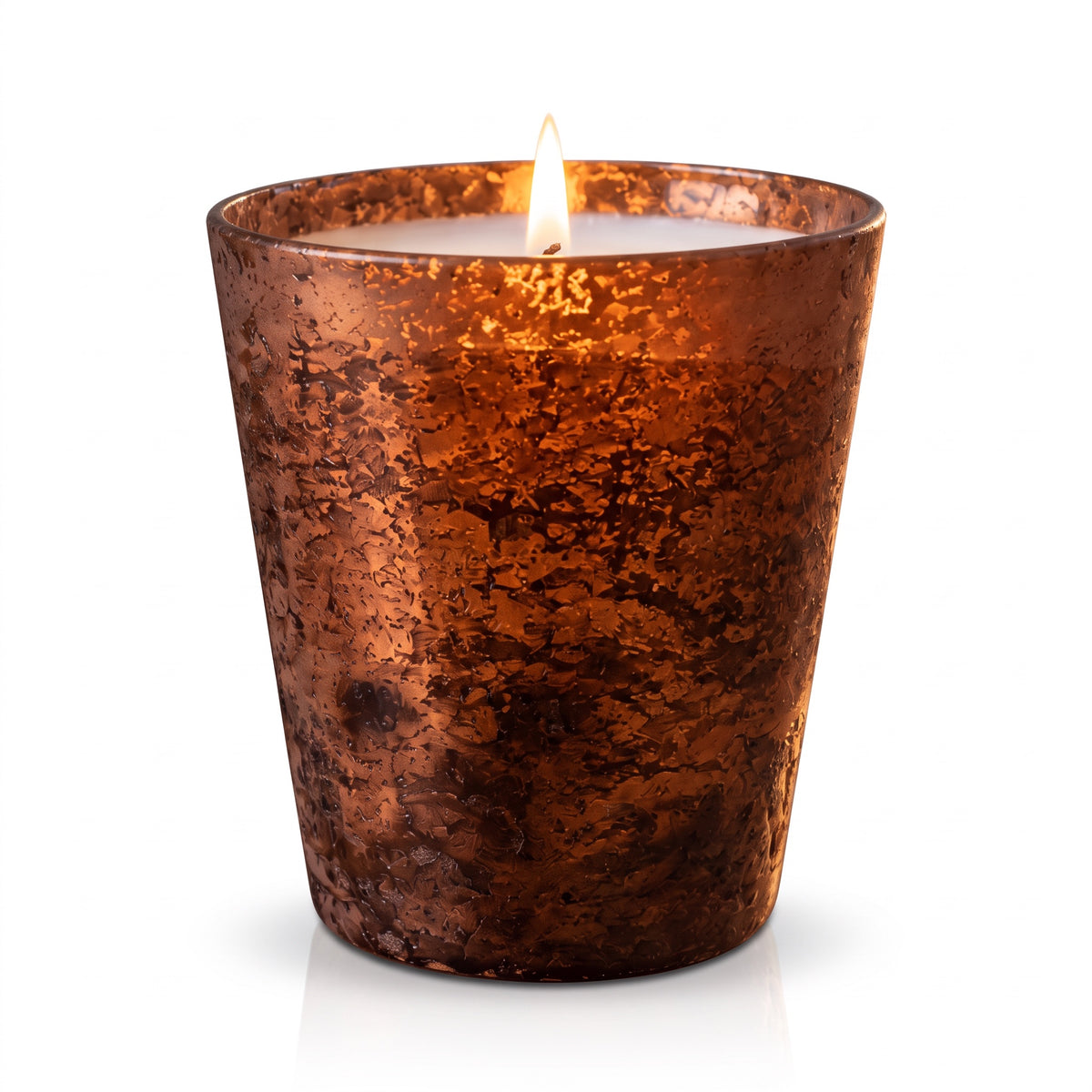 Mercury Glass Candle [14.5oz] [Brown]