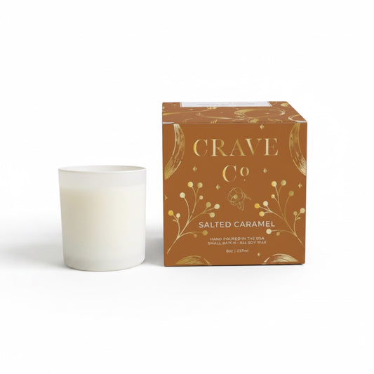 Salted Caramel Boxed Candle