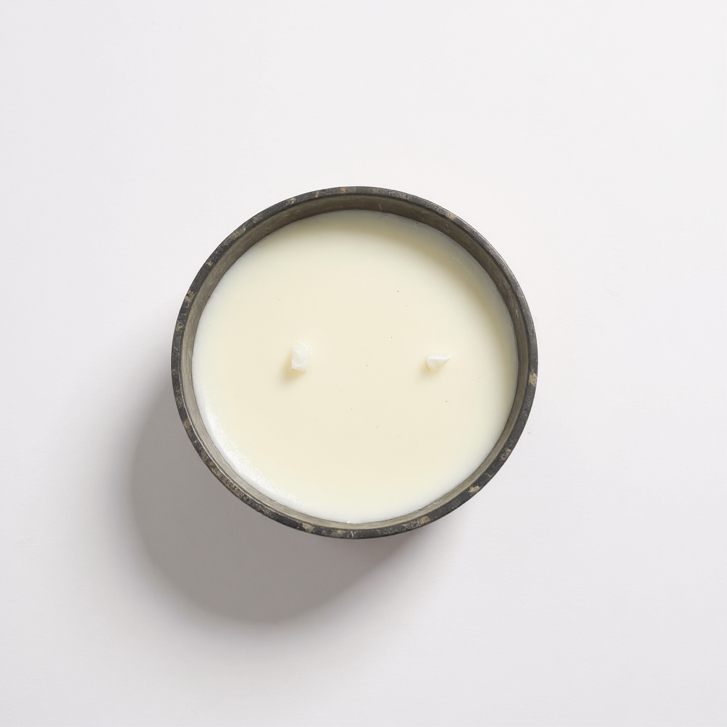 Mercury Glass Candle [24 oz] [Silver]