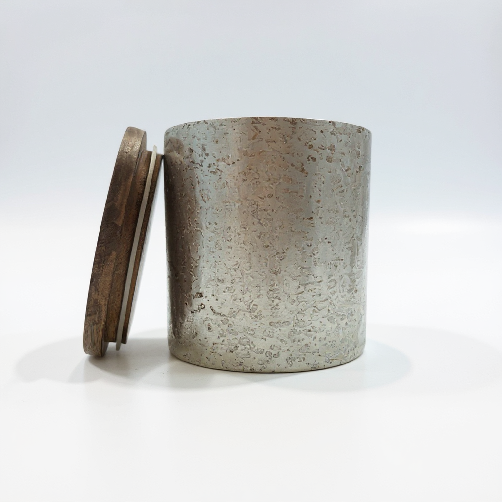 Mercury Glass Candle [24 oz] [Silver]