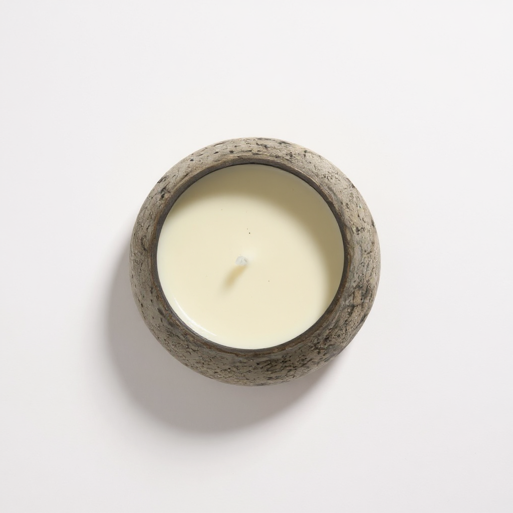 Mercury Glass Candle [8oz] [Silver]