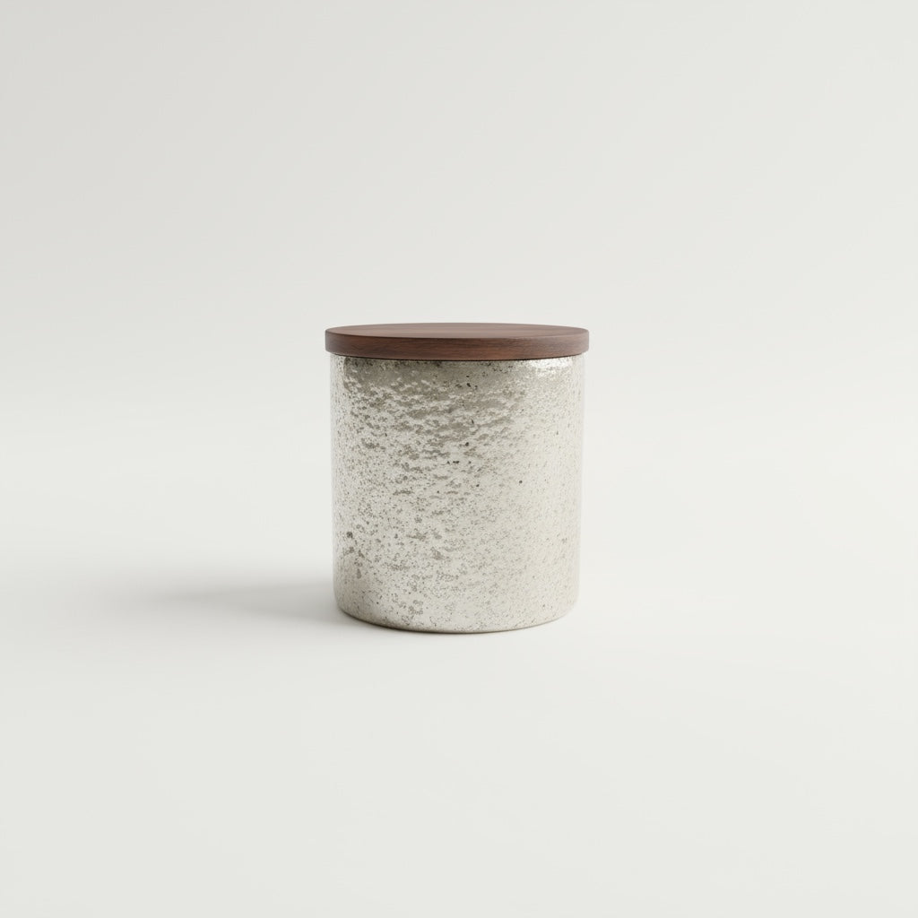 Mercury Glass Candle [24 oz] [Silver]