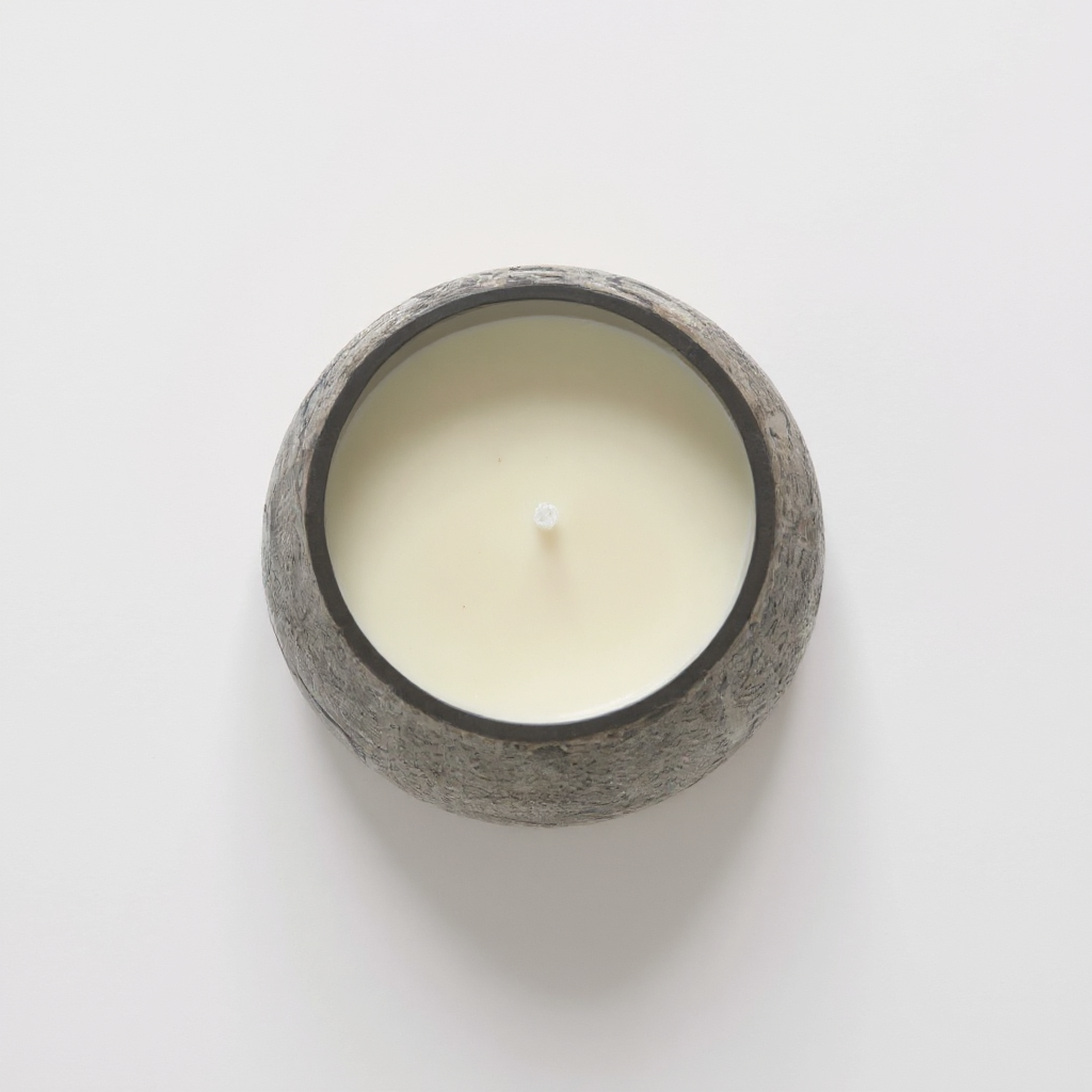 Mercury Glass Candle [18 oz] [Silver]