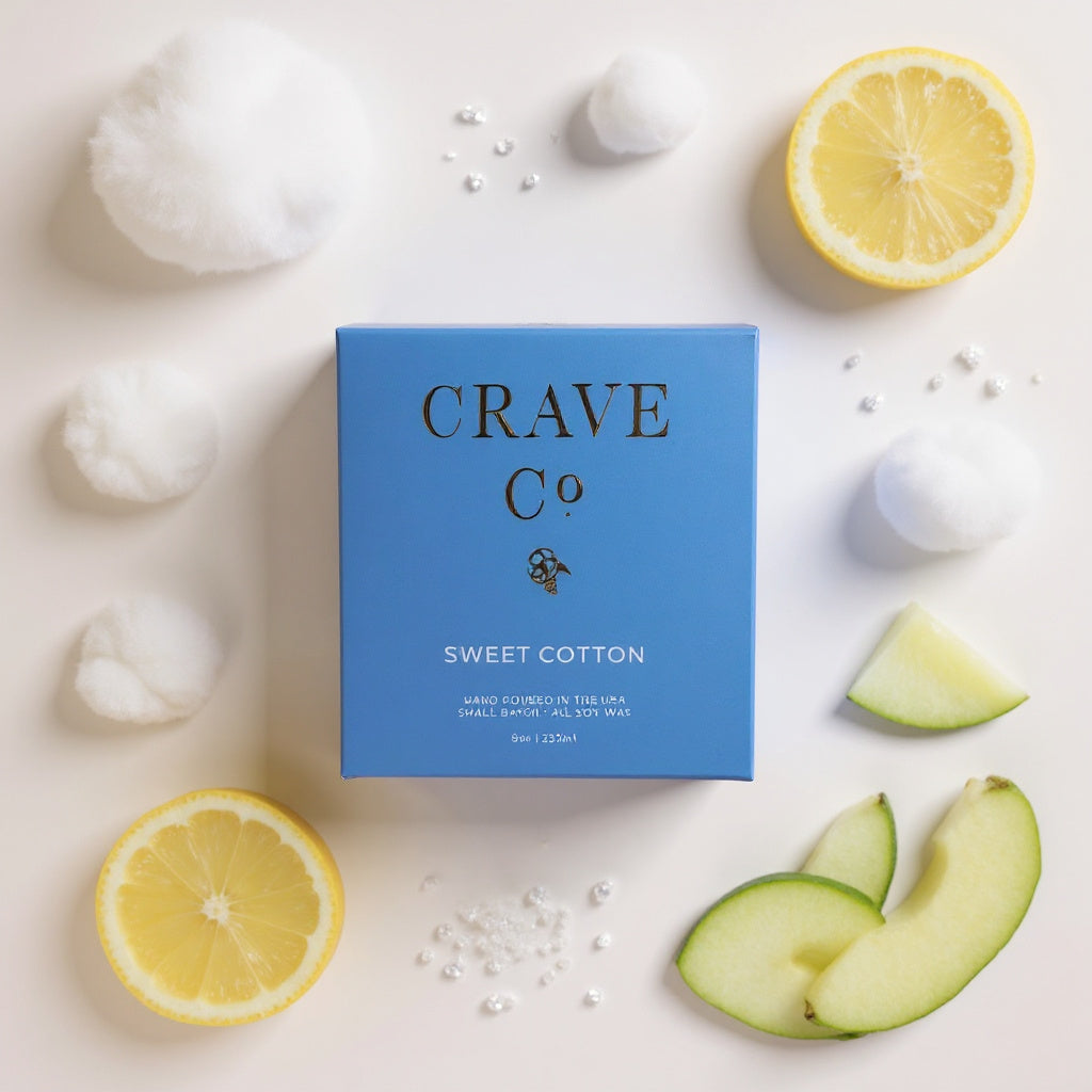 Sweet Cotton Boxed Candle