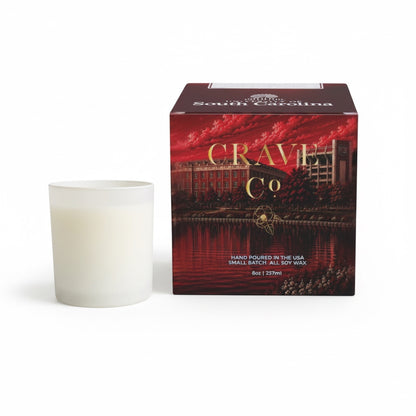 The University of South Carolina Box Candle