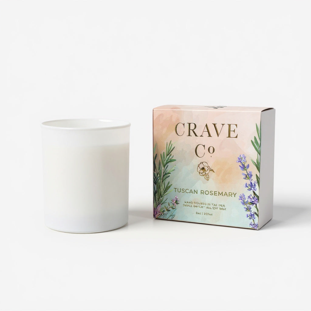 Tuscan Rosemary Boxed Candle