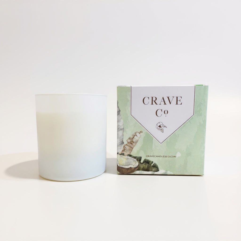 Twisted Coconut Boxed Candle