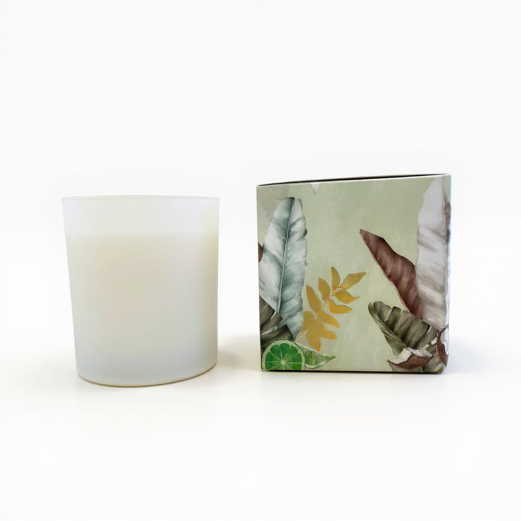 Twisted Coconut Boxed Candle