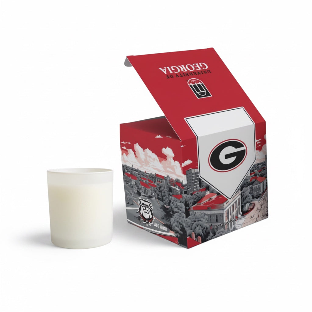 The University of Georgia Box Candle