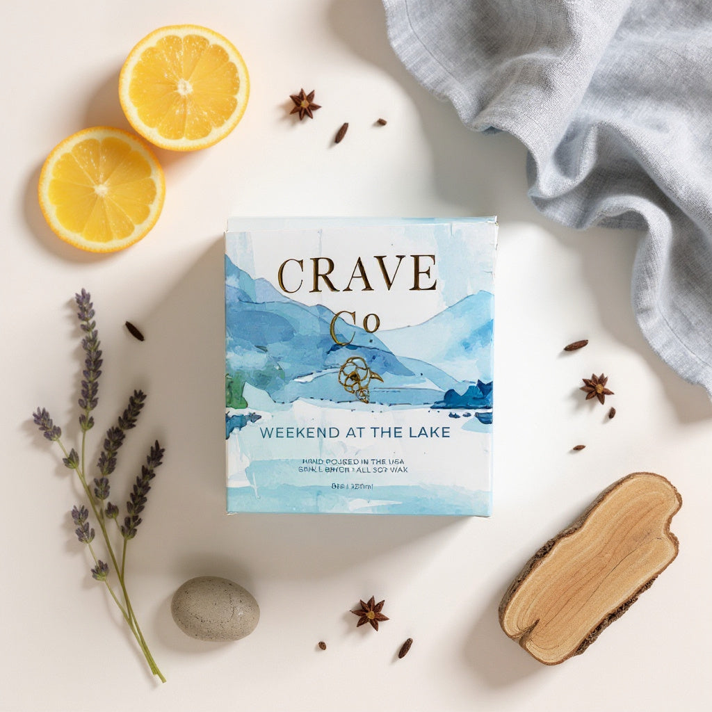 Weekend at the Lake Boxed Candle