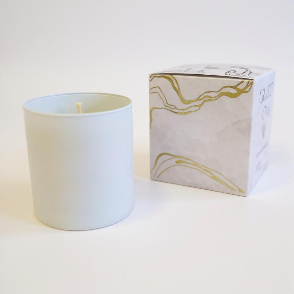 White Linen Boxed Candle