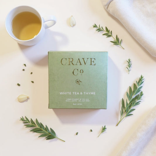 White Tea & Thyme Boxed Candle