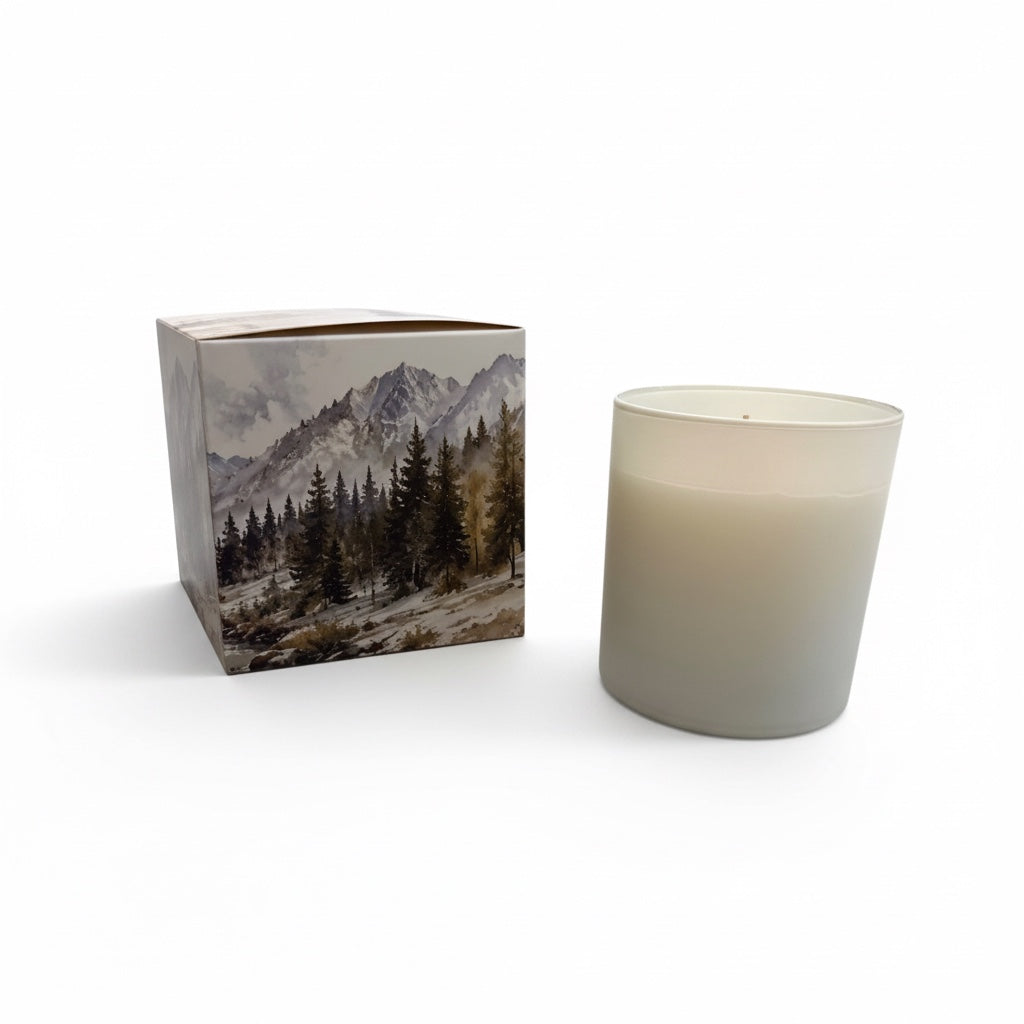 Mountain Lodge Box Candle