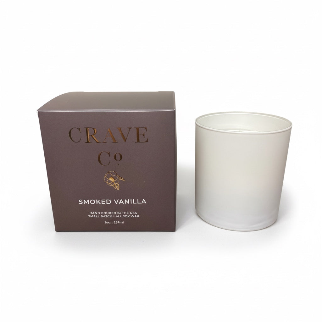 Smoked Vanilla Boxed Candle