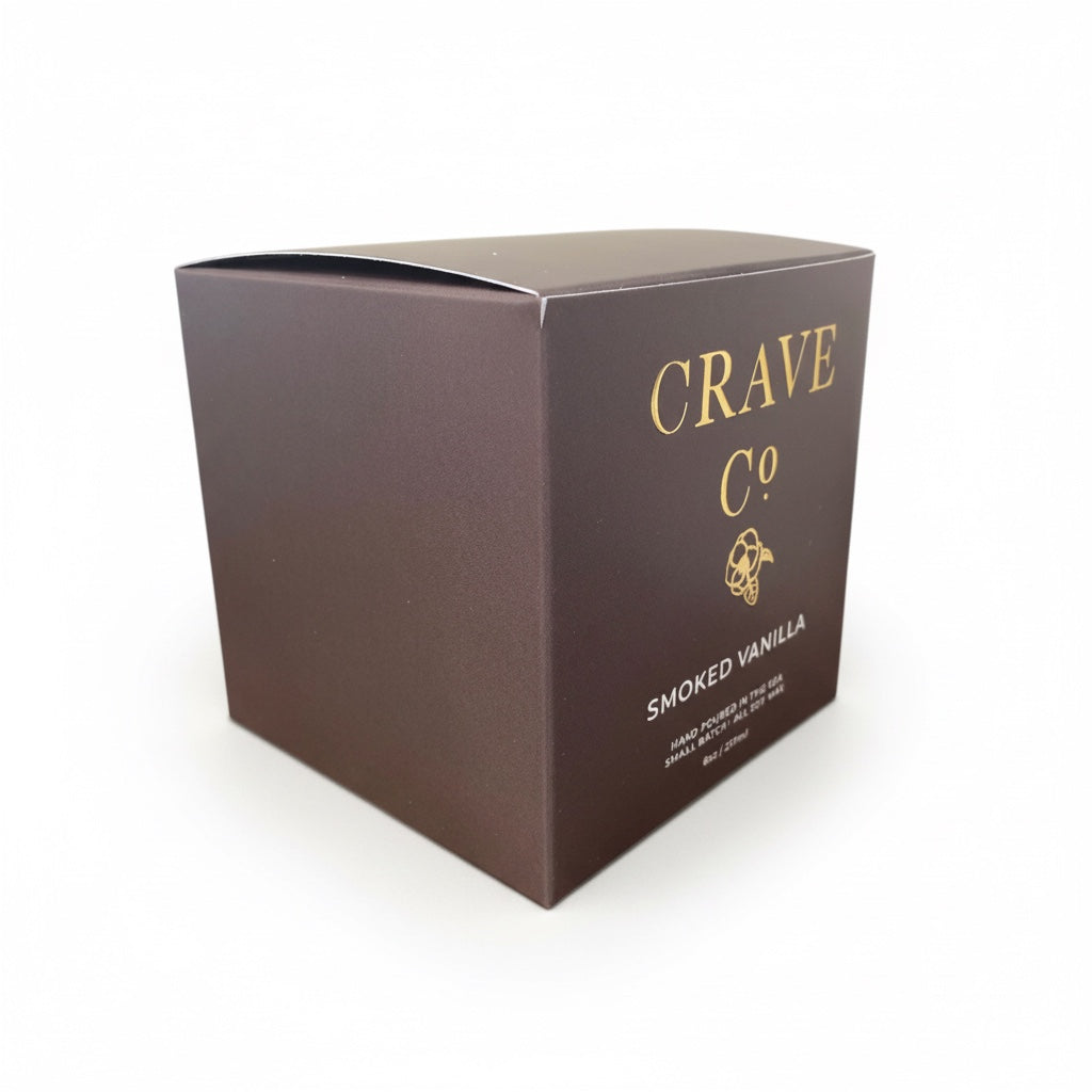Smoked Vanilla Boxed Candle