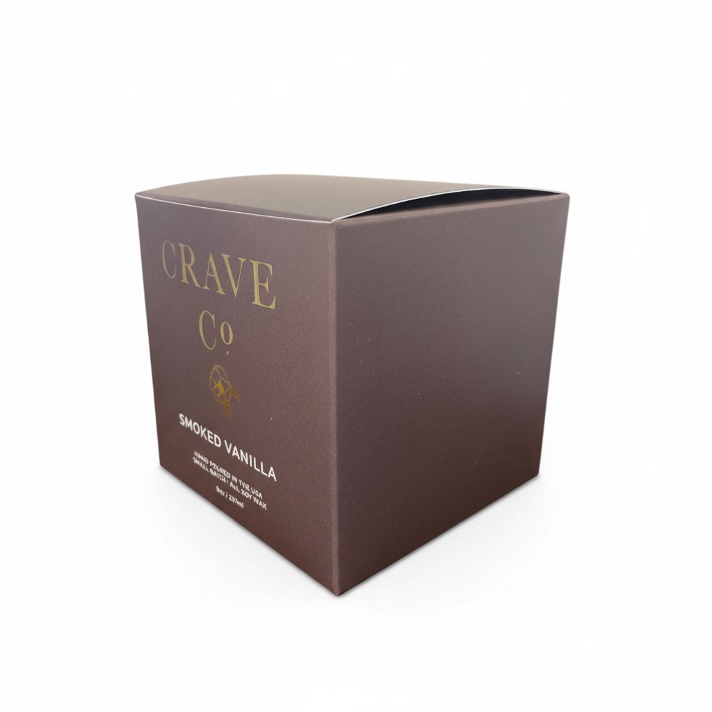 Smoked Vanilla Boxed Candle