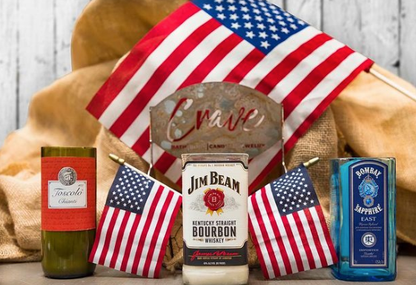 Hand-Cut Liquor Bottle Candles-Crave Candles